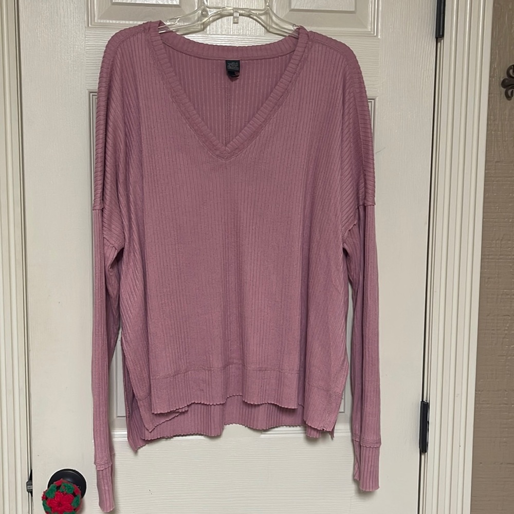 Wild Fable size large sweater. Material is super soft. V neck